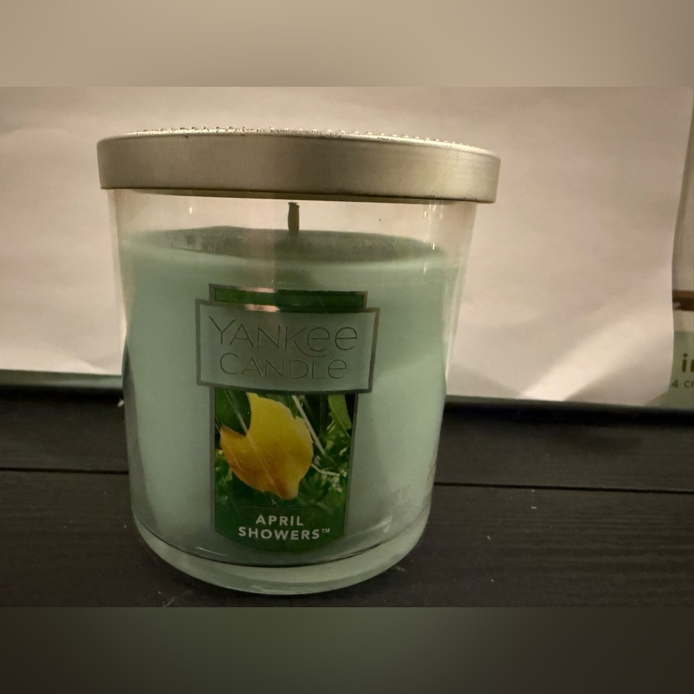 Yankee Candle April Showers Scented Candle, retired scent